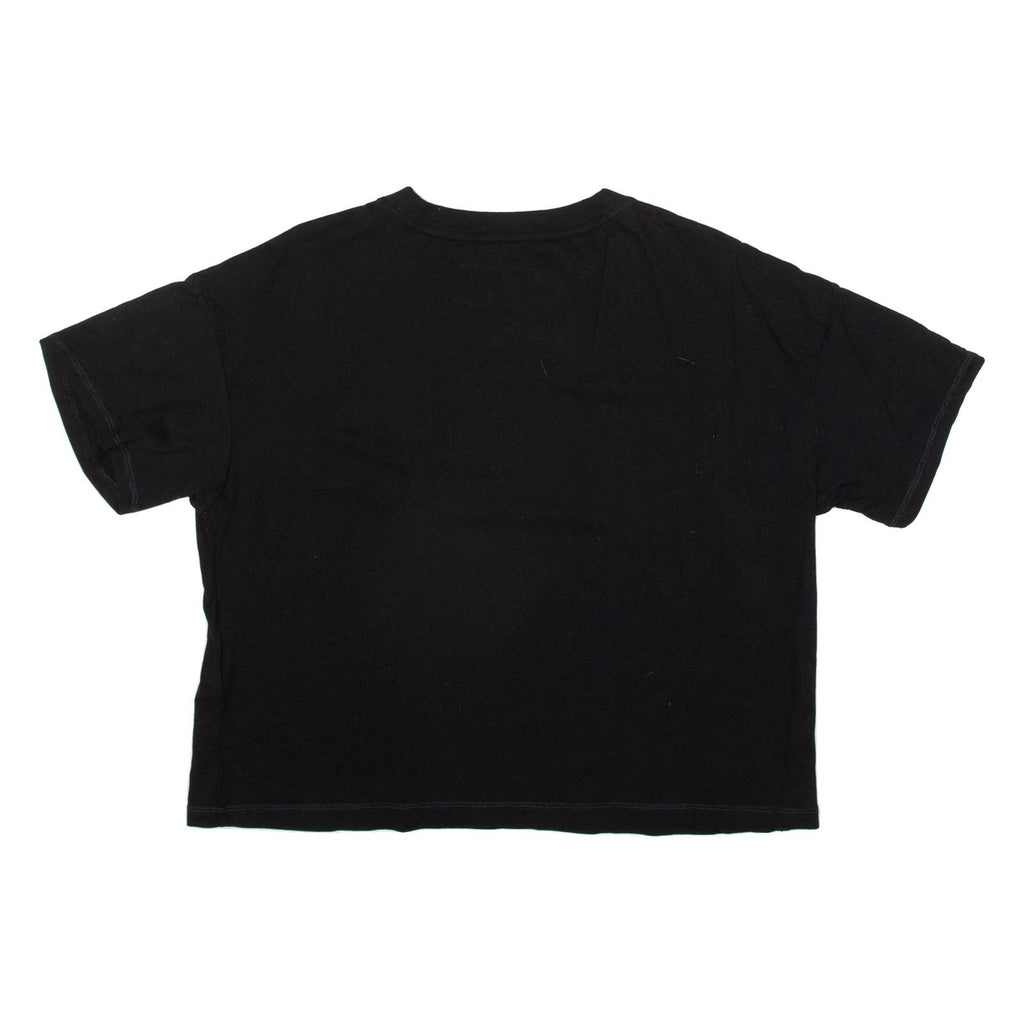 DKNY Cropped Womens T-Shirt Black L