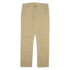 CARHARTT Mens Trousers Beige Regular Straight W33 L30