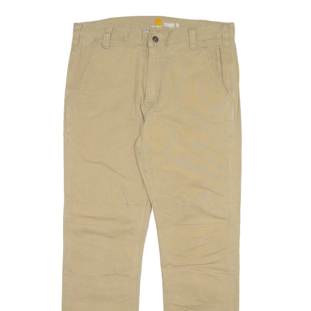 CARHARTT Mens Trousers Beige Regular Straight W33 L30