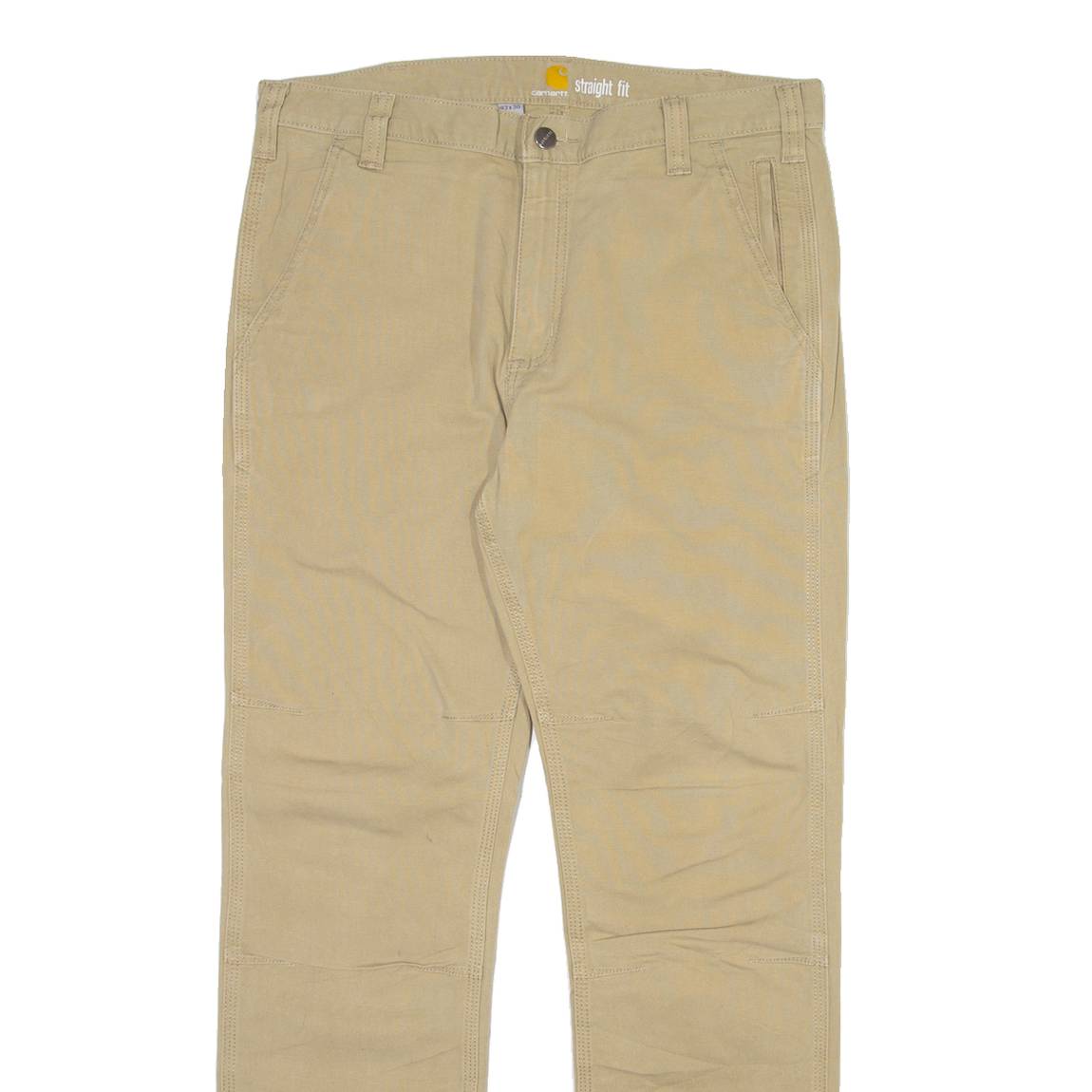 CARHARTT Mens Trousers Beige Regular Straight W33 L30
