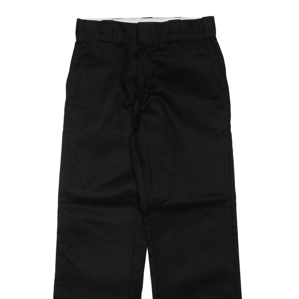 DICKIES 874 Workwear Mens Trousers Black Regular Straight W26 L28