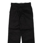 DICKIES 874 Workwear Mens Trousers Black Regular Straight W26 L28