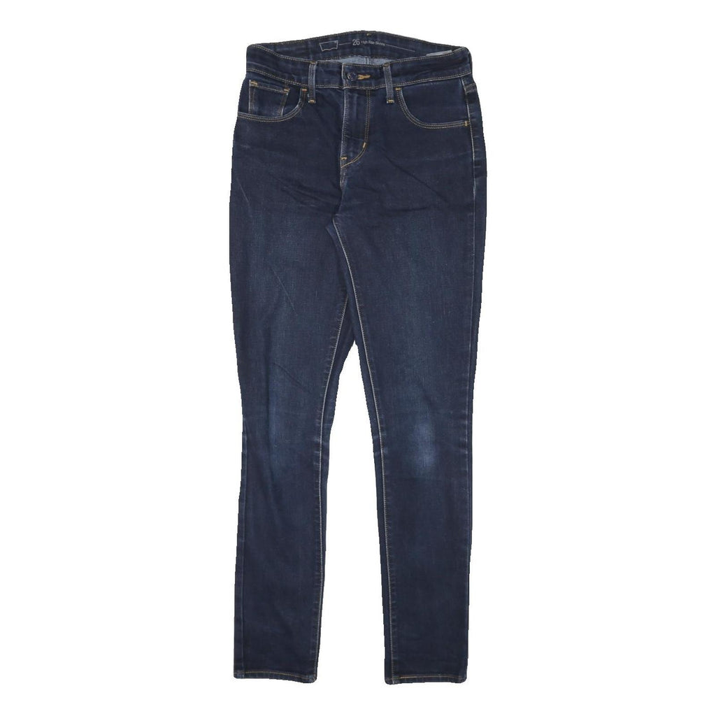 LEVI'S Womens Jeans Blue Slim Skinny Denim Medium W26 L29 Stretch Cotton Blend