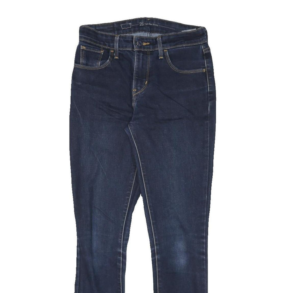 LEVI'S Womens Jeans Blue Slim Skinny Denim Medium W26 L29 Stretch Cotton Blend