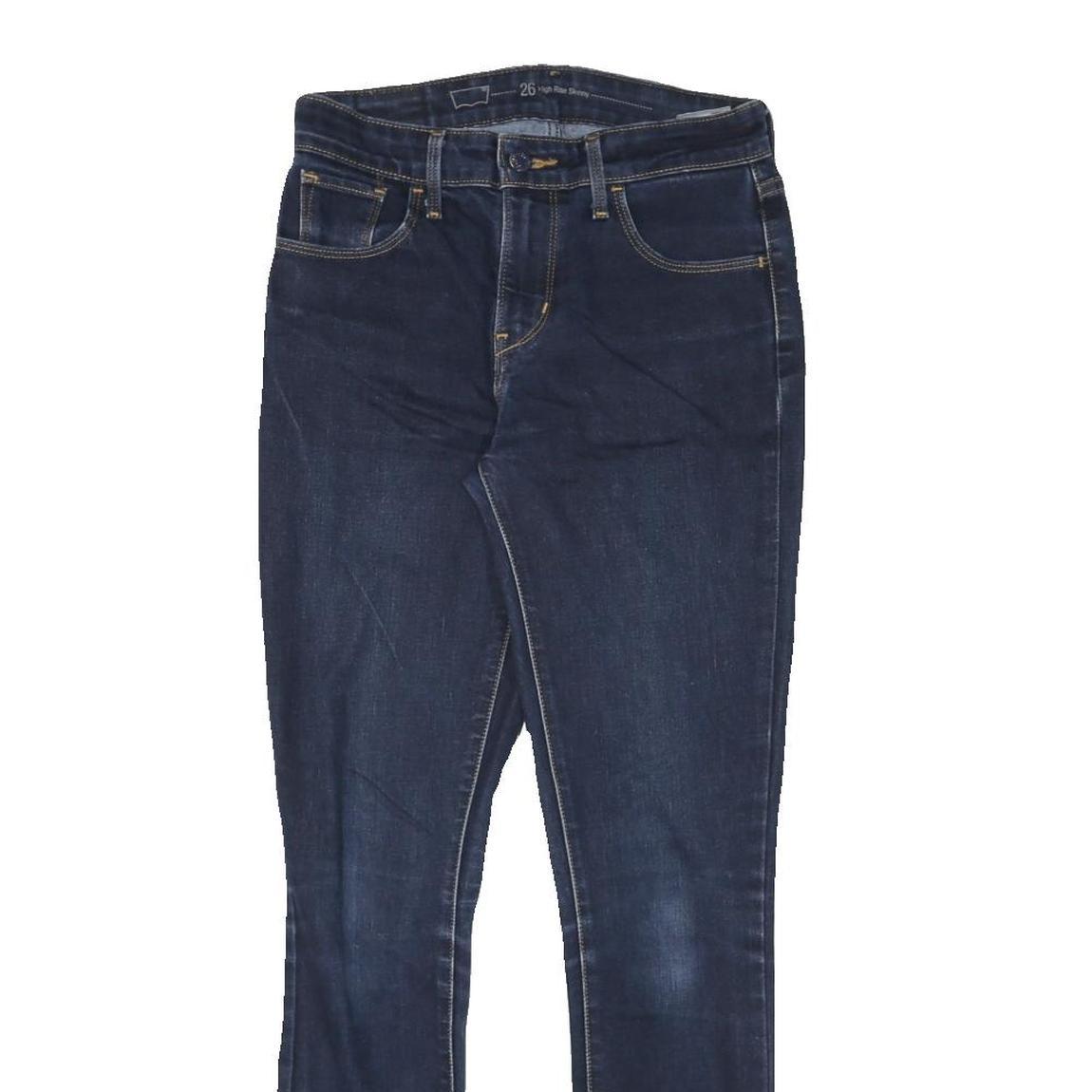 LEVI'S Womens Jeans Blue Slim Skinny Denim Medium W26 L29 Stretch Cotton Blend