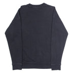 ADIDAS ORIGINALS Womens Sweatshirt Black Crew Neck UK 12