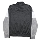 DIADORA Mens Black Grey & White Track Jacket XL Polyester Zip Sportswear