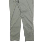 DOCKERS Womens Cotton Blend Slim Beige Trousers W30 L28 Classic Zip Pocketed