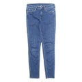 CALVIN KLEIN JEANS Mens Jeans Blue Regular Skinny Stone Wash W28 L30