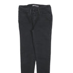 LEVI'S Womens Jeans Black Slim Skinny Denim Medium W26 L28 Stretch Cotton Blend