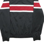 PUMA Mens Black & Red Track Jacket M Polyester Zip Athletic Sportswear