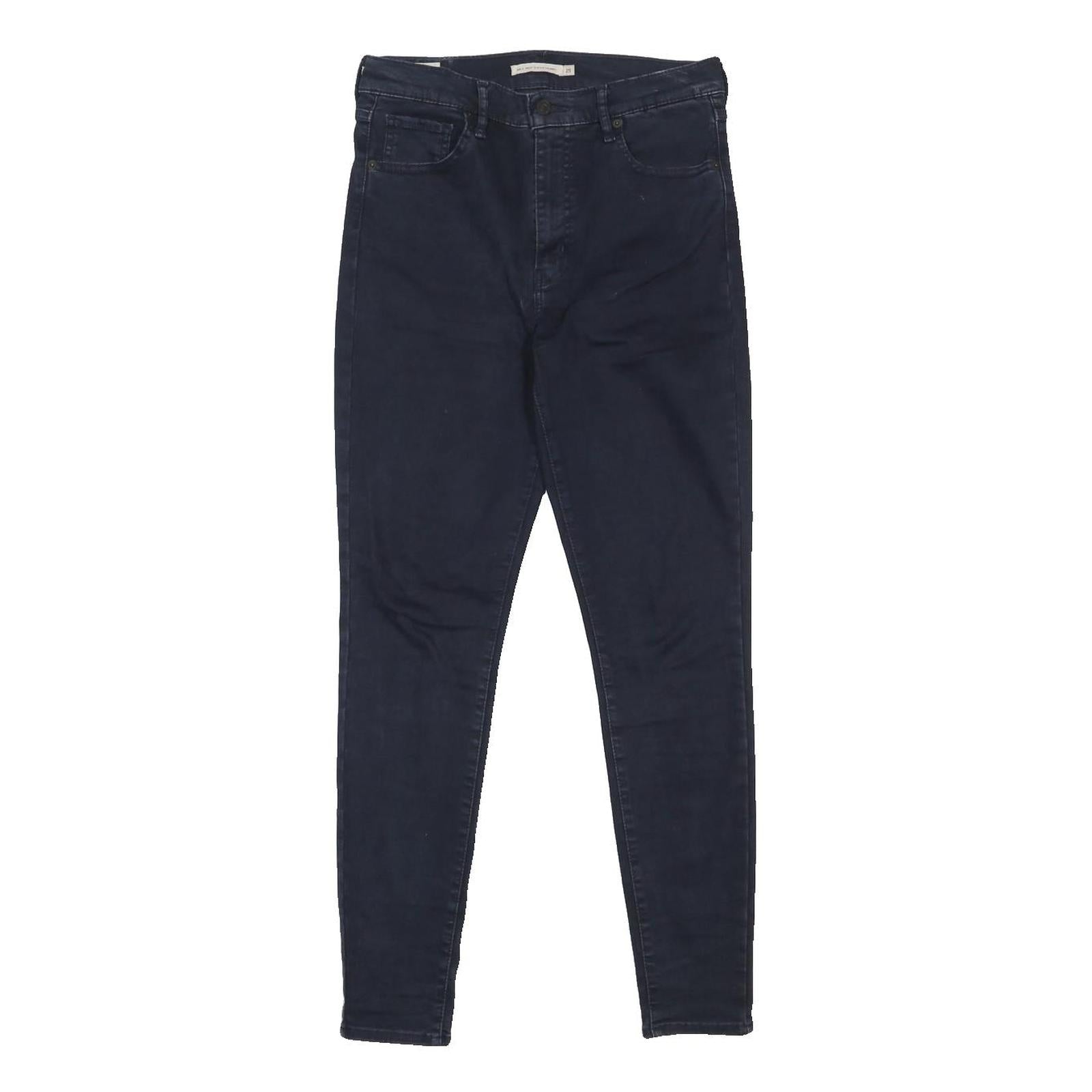 LEVI'S Big E Womens Jeans Blue Slim Skinny Denim Raw W29 L30 Vintage Style