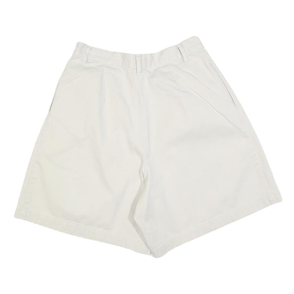 POLO SPORT RALPH LAUREN Womens White Casual Shorts S W28 Cotton Blend