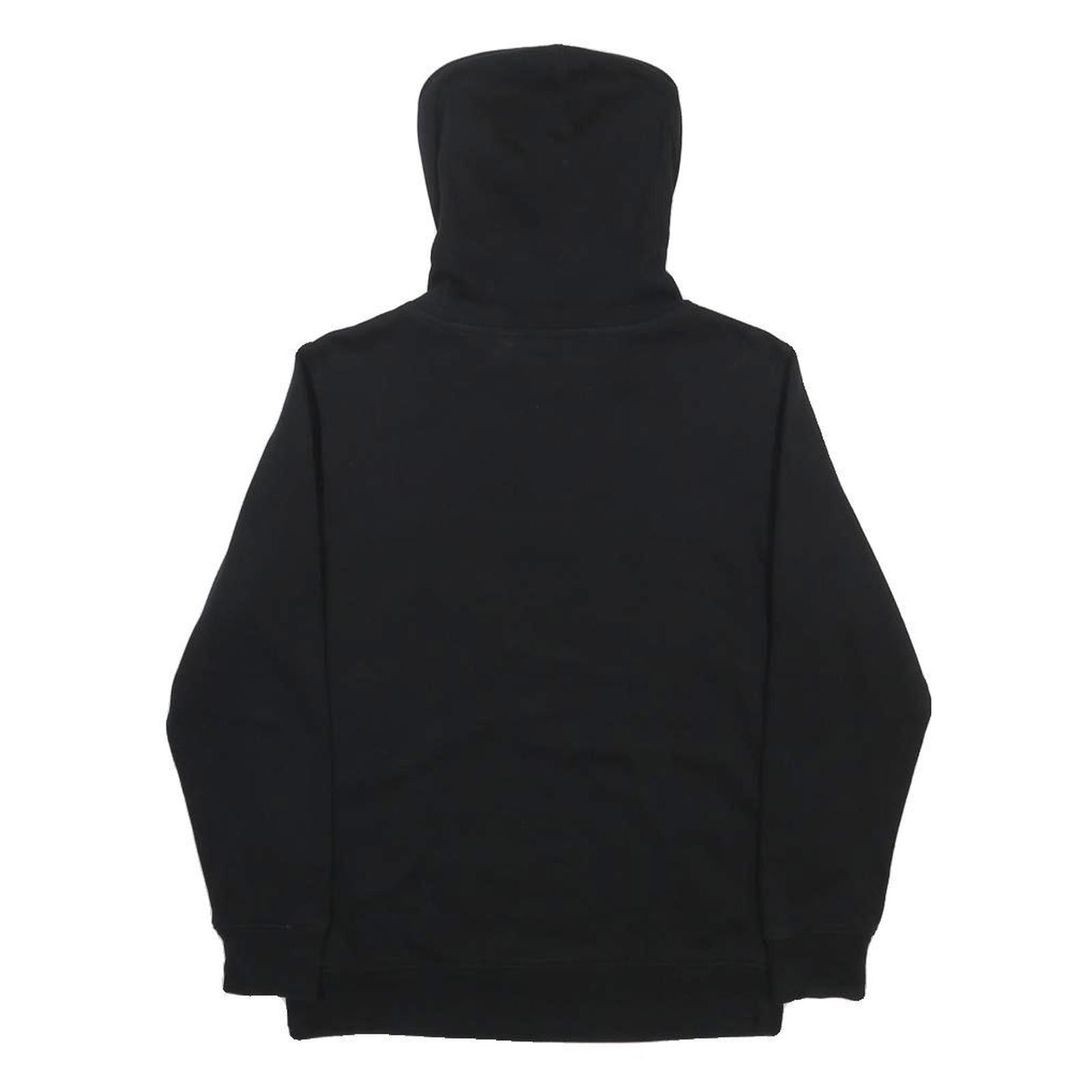 VANS Boys Black Off The Wall Graphic Pullover Hoodie M Cotton Blend