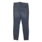 CALVIN KLEIN JEANS Womens Slim Blue Skinny Denim Raw W28 L30 Stretch Cotton