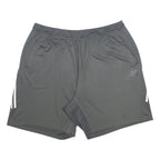 ADIDAS Mens Shorts Grey 2XL W34 Polyester Casual Sportswear