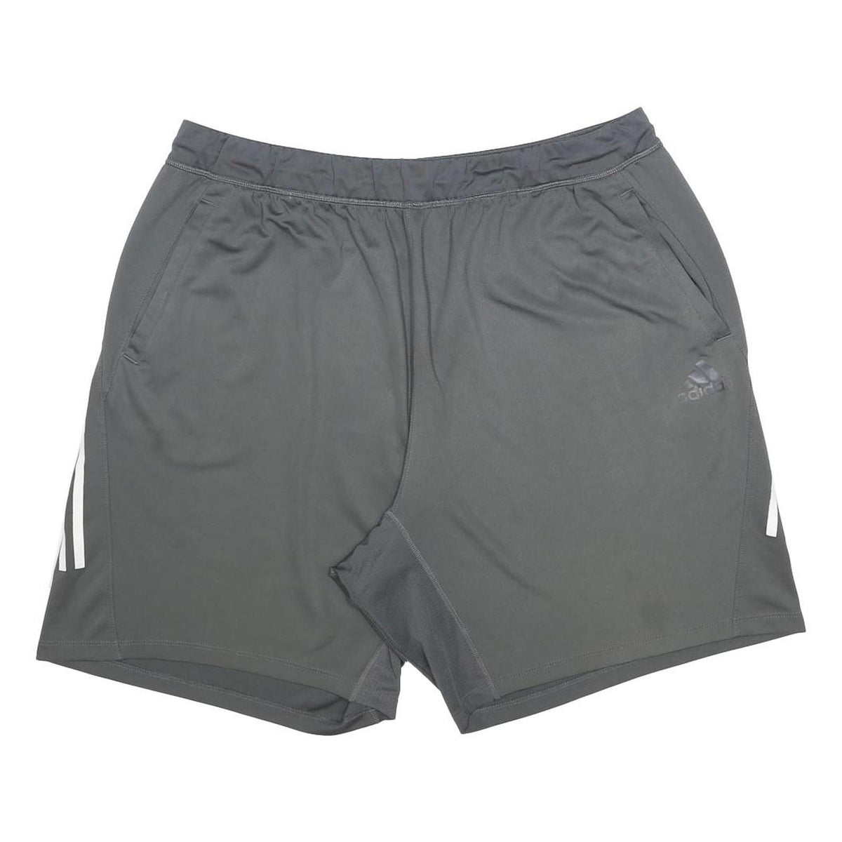 ADIDAS Mens Shorts Grey 2XL W34 Polyester Casual Sportswear