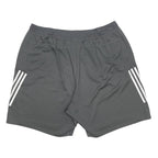ADIDAS Mens Shorts Grey 2XL W34 Polyester Casual Sportswear