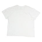 CALVIN KLEIN Mens White Modern T-Shirt M Short Sleeve Crew Neck Plain Casual