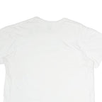 CALVIN KLEIN Mens White Modern T-Shirt M Short Sleeve Crew Neck Plain Casual