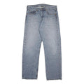 LEVI'S Mens Light Blue Regular Fit Straight Leg Denim Jeans W34 L32 Classic Zip