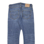 LEVI'S 501 Mens Jeans Blue Regular Straight Denim Medium W31 L25 Classic Cotton