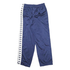 KAPPA Mens Joggers Blue & White Logo Tape L W28 L26 Classic Tapered Track Pants