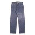 LEVI'S 501 Mens Jeans Blue Regular Straight Denim Medium W30 L32 Classic Button