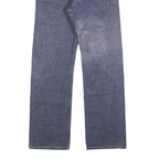 LEVI'S 501 Mens Jeans Blue Regular Straight Denim Medium W30 L32 Classic Button