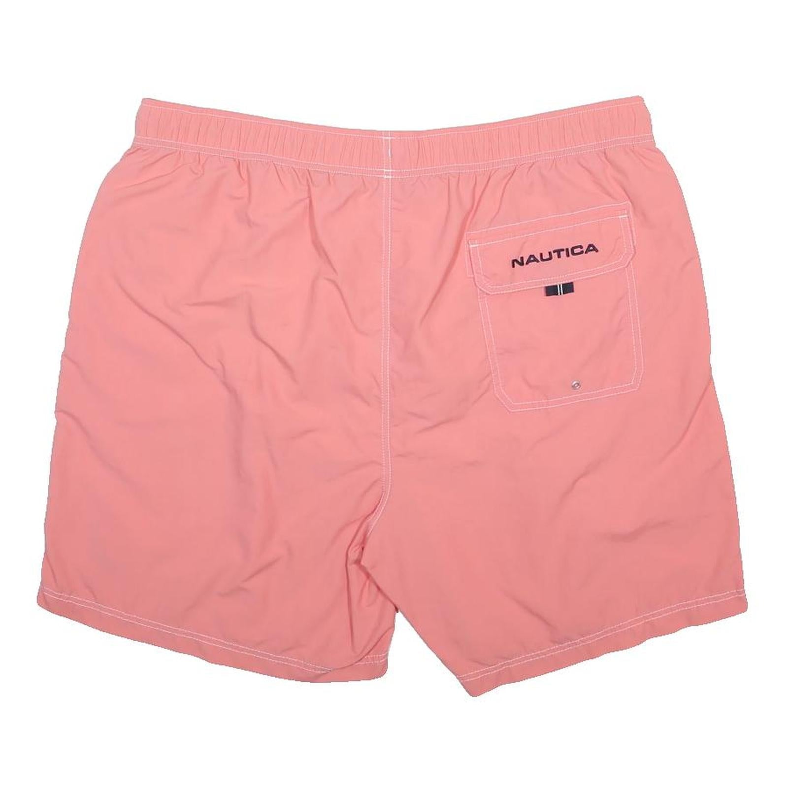 NAUTICA Mens Shorts Pink Casual 2XL W38 Swimwear Quick Drying Lightweight