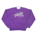 DODGER Rio Las Vegas Womens Sweatshirt Purple High Neck USA 2XL