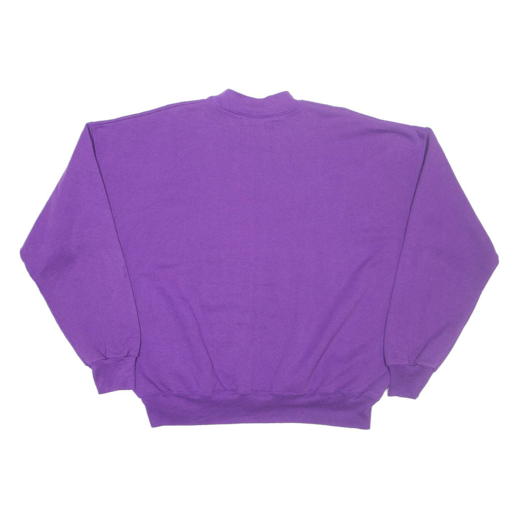 DODGER Rio Las Vegas Womens Sweatshirt Purple High Neck USA 2XL
