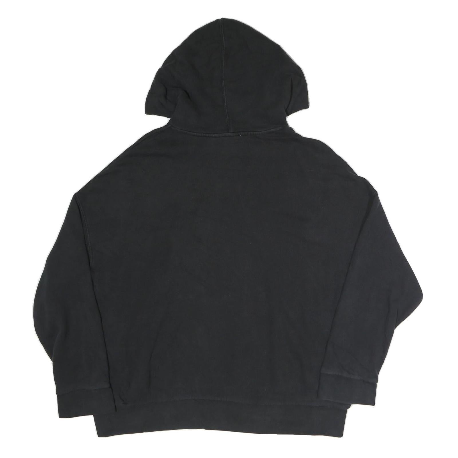 LEVI'S Womens Black Hoodie M Cotton Blend Casual Pullover Sweatshirt