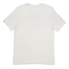 ADIDAS Mens White & Grey Graphic T-Shirt S Short Sleeve Crew Neck Casual
