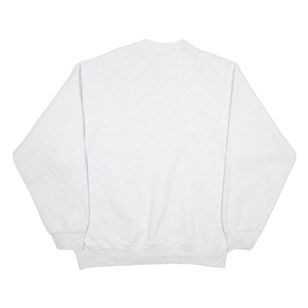 HARD ROCK CAFE Mens White Save The Planet Logo Crew Neck L Sweatshirt
