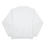 HARD ROCK CAFE Mens White Save The Planet Logo Crew Neck L Sweatshirt