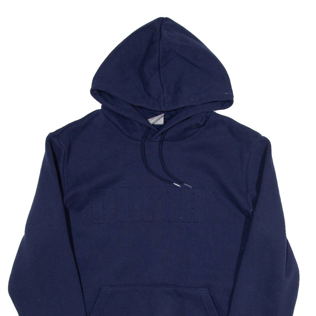 PUMA Womens Blue Hoodie S