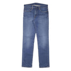 LEVI'S 511 Slim Mens Jeans Blue Slim Skinny Denim Medium W31 L32 Zip Fastening