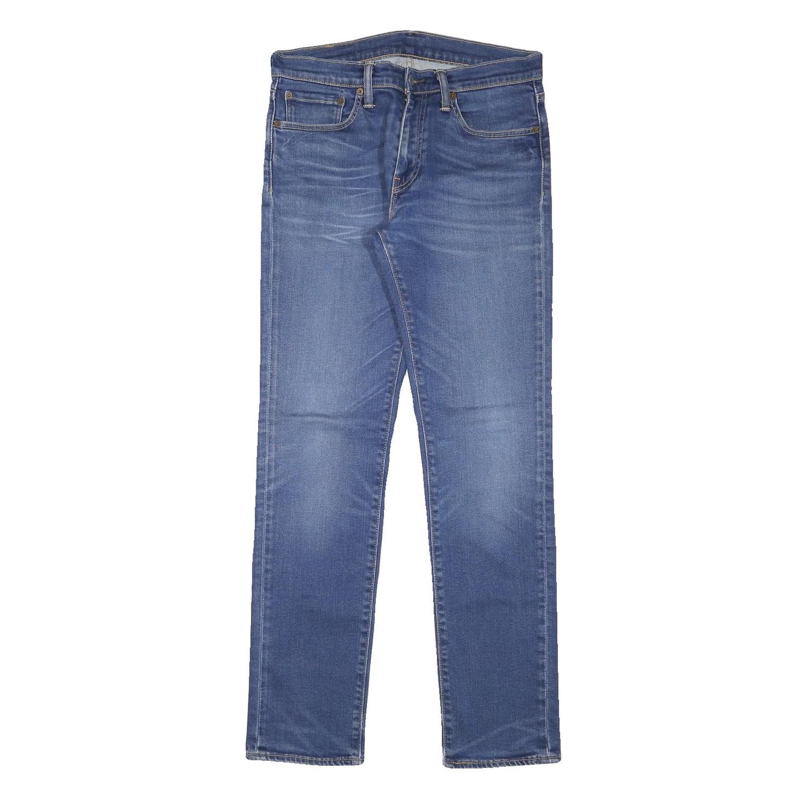 LEVI'S 511 Slim Mens Jeans Blue Slim Skinny Denim Medium W31 L32 Zip Fastening
