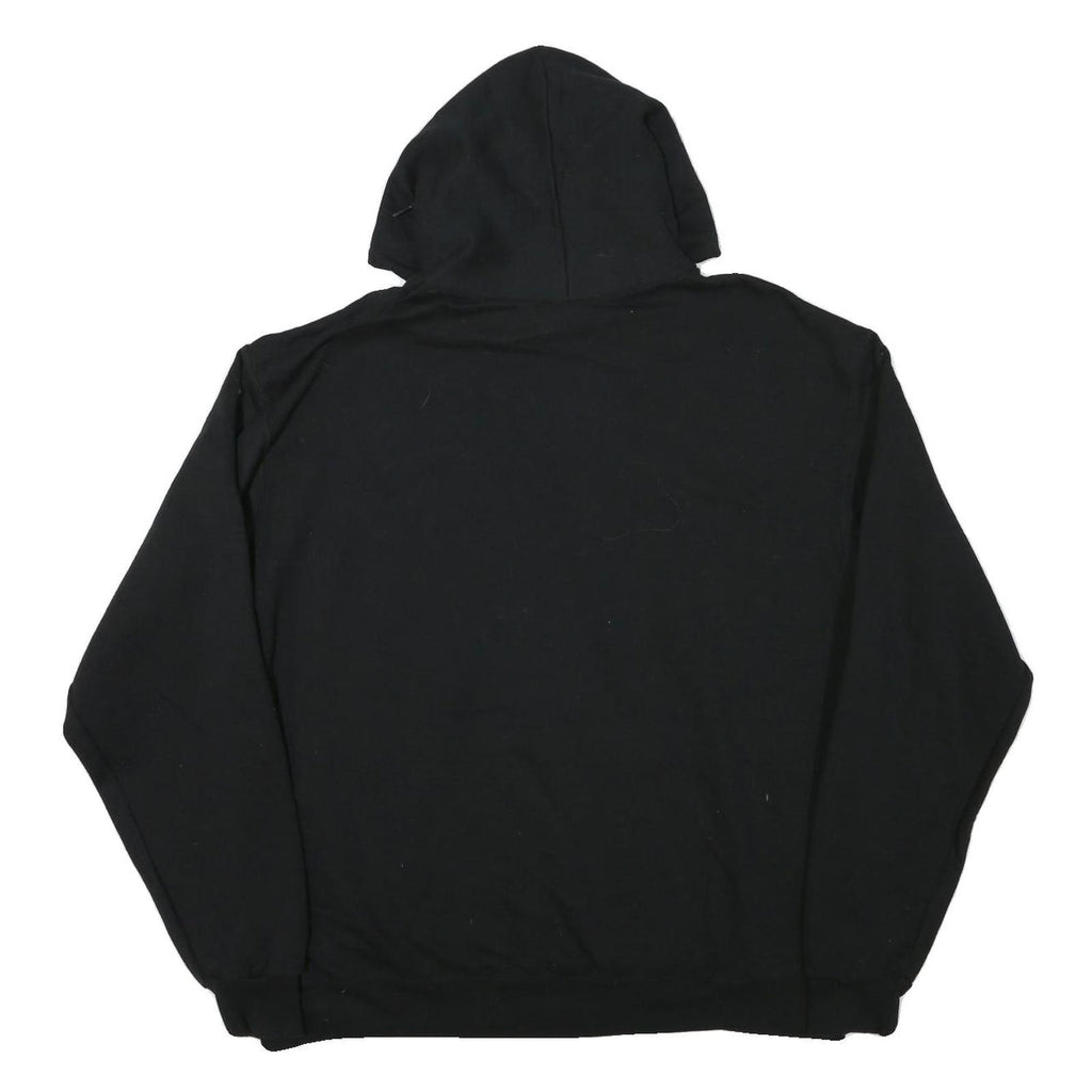 CHAMPION Mens Black Spinco Pullover Hoodie XL Cotton Blend Casual Sweater