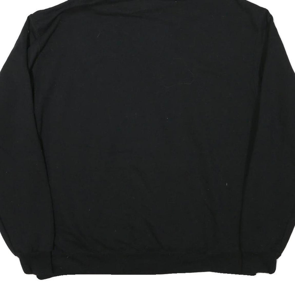 CHAMPION Mens Black Spinco Pullover Hoodie XL Cotton Blend Casual Sweater