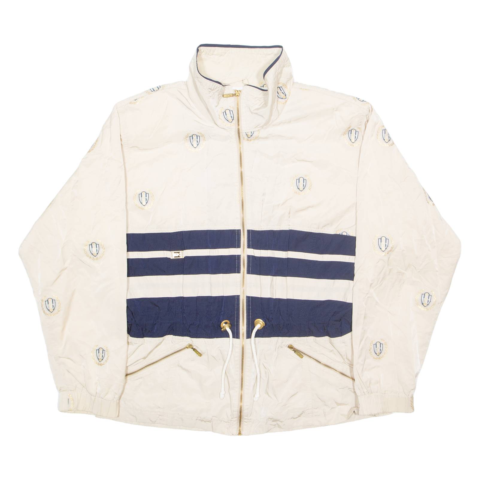 MDJ Womens Track Jacket Beige M