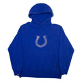 RUSSELL ATHLETIC Womens Blue Hoodie USA XL