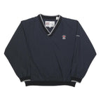 TOURNEY Mens Navy Blue V-Neck L Casual Polyester Blend Pullover Sweatshirt