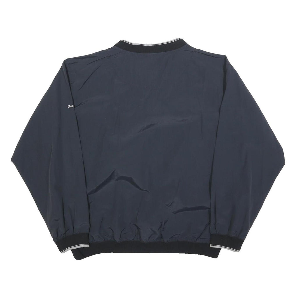 TOURNEY Mens Navy Blue V-Neck L Casual Polyester Blend Pullover Sweatshirt