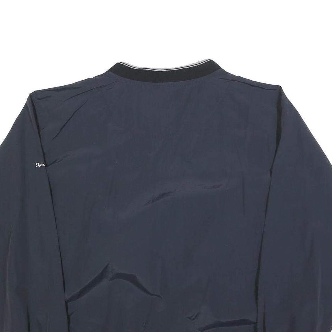 TOURNEY Mens Navy Blue V-Neck L Casual Polyester Blend Pullover Sweatshirt