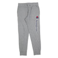 CHAMPION Mens Joggers Grey XS W28 L28 Cotton Blend Regular Tapered Fit Logo
