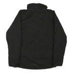 HELLY HANSEN Womens Black Outdoor Jacket L Polyester Blend Zip Plain Lightweight