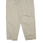 CHAPS Mens Cotton Blend Beige Relaxed Straight Trousers W34 L29 Casual Classic
