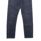 LEVI'S 510 BIG E Mens Slim Blue Denim Raw Jeans W28 L25 Zip Closure